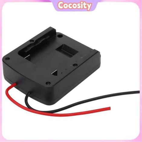 Adaptateur de batterie 14.4V / 18V Lithium Convert Cable Sortie électronique Composant applicable aux amateurs d'outils (1/4)