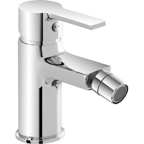 Rubinetto per bidet cromato in ottone con piletta automatica Prima (1/3)