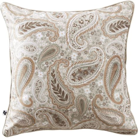 Coussin déhoussable 50 x 50 cm "Valentine" Velours imprimé l'Effet Papillon - - (1/5)