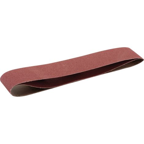 Draper 100 x 1220mm Cloth Sanding Belt, 80 Grit, Pack of 2 (1/5)