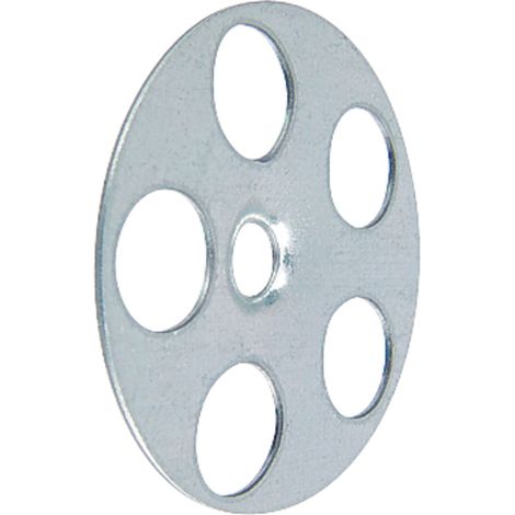 Fischer 100x Platillo aislante HA 36 perforado acero inoxidable A4 - 004285