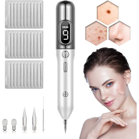 Appareil De Beauté - USB Rechargeable - Aiguilles Remplaçables - Intensité Réglable - Pour Usage Domestique - 1 Pièce