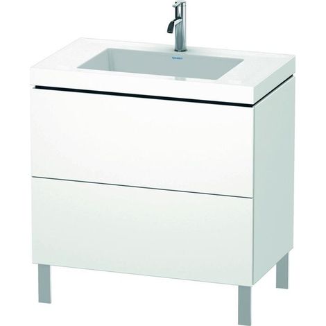 Duravit L-Cube c-bonded Set stehend, 2 Schubkästen, ohne (1/5)