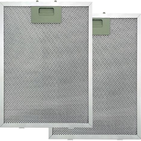 Filtre à graisse - 1 pièce - Aluminium - Filtration efficace - Hotte de cuisine - 305 x 267 mm (1/5)