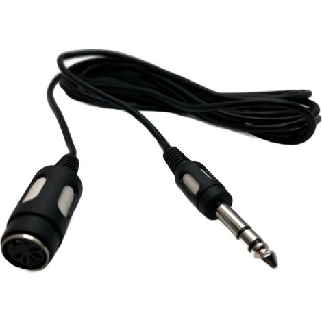 Cavo jack stereo da 6,3 mm - presa DIN (DIN-545) vitalco Cavo jack stereo da 6,3 mm - presa DIN (DIN-545) vitalco 1,5 m (DIK18N/L2) (1/5)