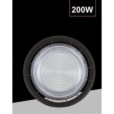 TrAdE Shop Traesio - Faretto Led Ufo Lampada A Sospensione 200 Watt Ip65 Luce Naturale 4000k He-200w - (1/3)