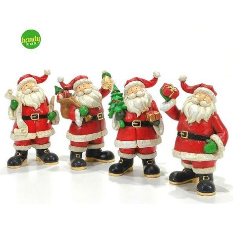 Babbo natale assortito general trade h. 19cm