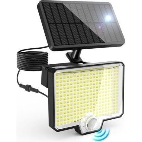 294 LED-Solar-Außenleuchten mit Bewegungsmelder, 4 Modi, IP65, 6000–6500 K, Solar-Wandleuchte für Garten und Garage (1/5)