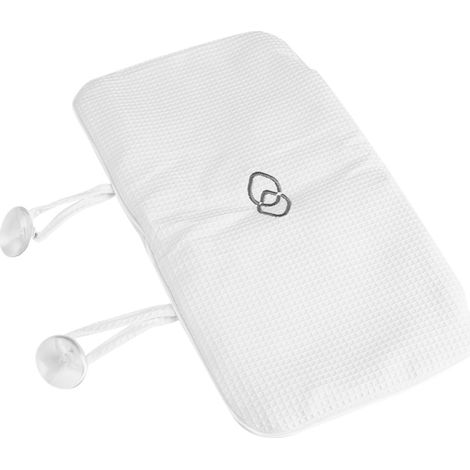 Coussin de bain spa antidérapant avec ventouses, soutien tête et cou, oreiller de baignoire (1/5)