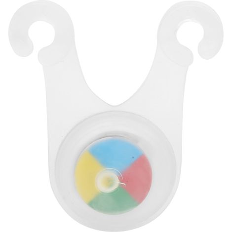 Feu arrière vélo LED suspendu, lampe de selle cycliste sécurité, économie d'énergie, 3 modes clignotants multicolores (1/5)