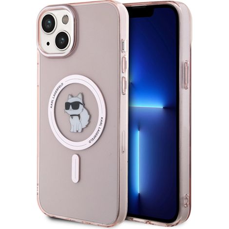 Karl Lagerfeld IML Choupette MagSafe - iPhone 15 Plus Hülle (Pink) (1/5)