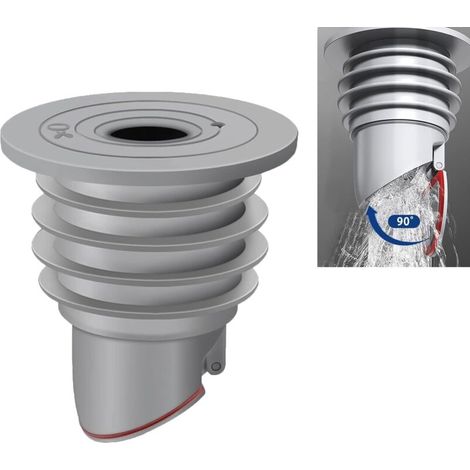 45-50mm Gris Joint de Tuyau De Vidange Machine à Laver,Clapet Anti Odeur,Bouchon Douche Anti Odeur,Bouchon Anti Odeur Machine à Laver,pour Toilettes Réservoirs de Vidange