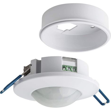 Bewegungsmelder für den Innenbereich, Einbau- und Aufputzmontage an der Decke, programmierbar, Infrarotsensor, 8 m / 360°, geeignet für LEDs, max. 1200 W/600 W (1/5)