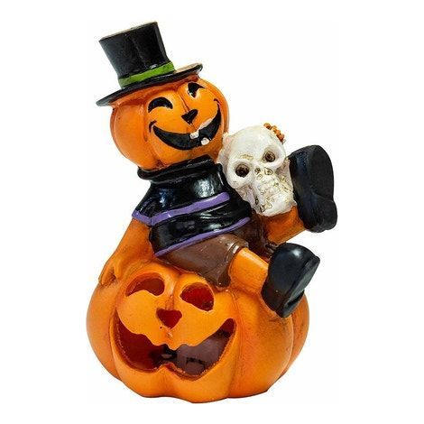 Décorations d'Halloween : Crânes lumineux (1/5)