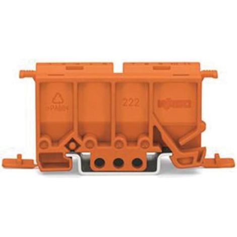 10 Adaptador de fijación para conectores de 2 a 5 polos, naranja (1/3)