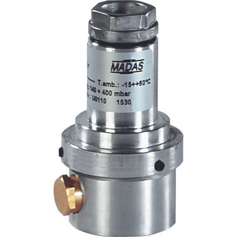 Valvola di sfioro sicura per GPL e metano mvs/1 dn50/2"ff pmax 1bar