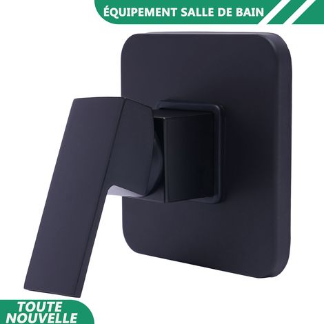 WAOBDLA vannes de douche robinet en cuivre monté au mur vanne de douche salle de bain Trim Kit simple poignée bain douche vanne mixeur (1/5)
