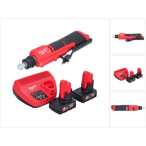 Milwaukee M12 FTB-602 Akku Reifenaufrauer 12 V 7/16" Hex Brushless + 2x Akku + Ladegerät (1/4)