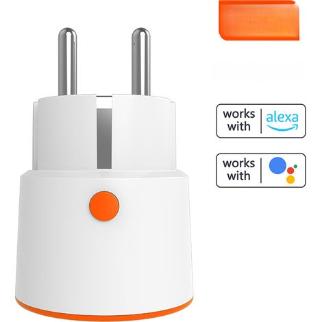 Prise intelligente Tuya ZigBee 16A européenne Mesure temps réel courant, tension, puissance Compte à rebours Compatible Google Home et commande vocale Domotique (1/5)