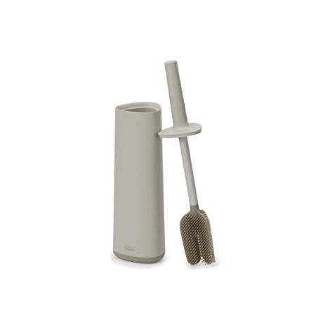 JOSEPH JOSEPH FLEX - 360 ADVANCED TOILET BRUSH SMART STORAGE HOLDER SET AVEC TêTE DE BROSSE REMPLAçABLE ANTI-GOUTTE, ANTI-OBSTRU