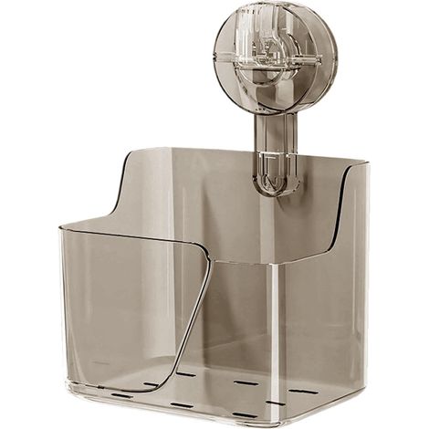 Boîte pour rangement murale - organisateur auto-adhésif pour ventouses pour la cuisine (1/5)