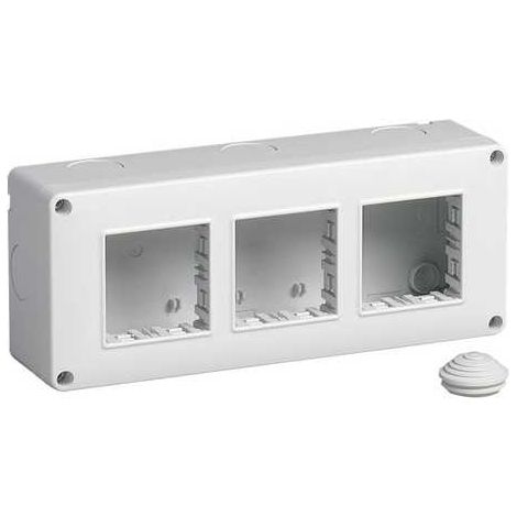14813 Contenitore Ip40 6M 2X3 Plana