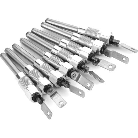 Lot de 8 bougies d'allumage universelles 12563554, compatibles avec les moteurs GMC 6.5L et 6.2L. (1/5)