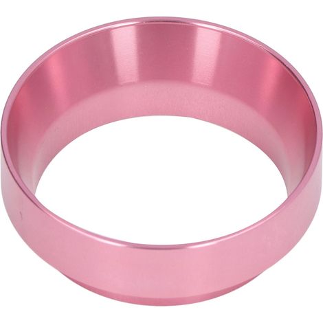 Entonnoir de dosage anti-poudre volante en alliage d'aluminium avec aimant, anneau universel pour café, rose 51mm (1/5)