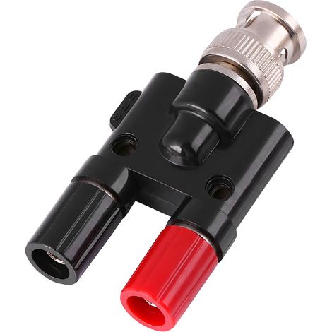 Adaptateur Hantek Professional HT311 BNC vers fiche banane 4 mm pour oscilloscope (1/5)