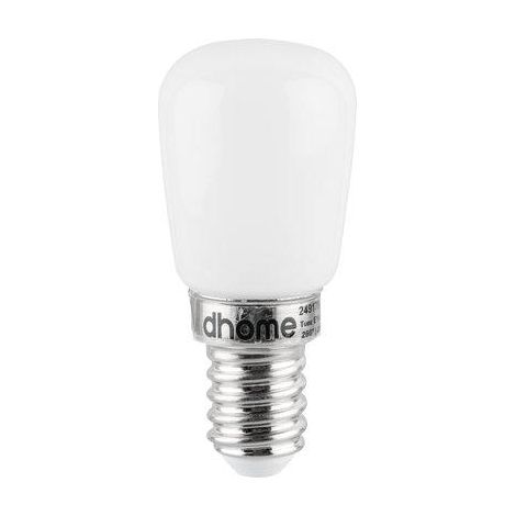 Ampoule LED Frigo E14 3000K 180 Lumens - Dhome - 4W - Éclairage Blanc Chaud pour Réfrigérateurs et Équipements Alimentaires (1/2)