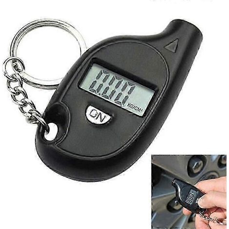 Manomètre numérique portable pour pneus de voiture, écran LCD, sécurité 3-150 psi (1/5)