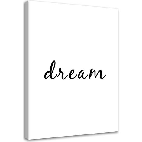 Image, typographie Rêve - 40x60 (1/5)