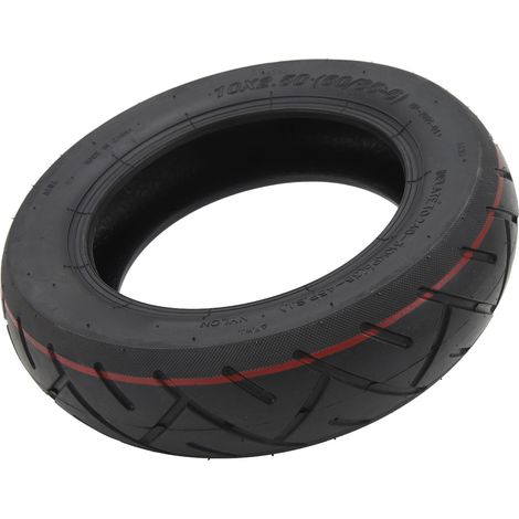 Pneu de trottinette électrique 10x2,5 en caoutchouc résistant aux chocs, roue de rechange pour réparation (1/5)