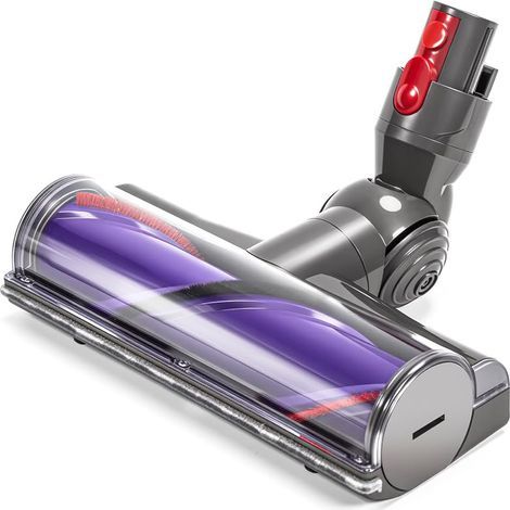 Brosse Compatible avec Aspirateur Dyson V7 V8 V10 V11 V15, Tete Aspirateur Dyson Motorhead pour Tapis et Sols Durs, Accessoires Dyson Pièces Détachées Rechange 967483-04 (1/4)