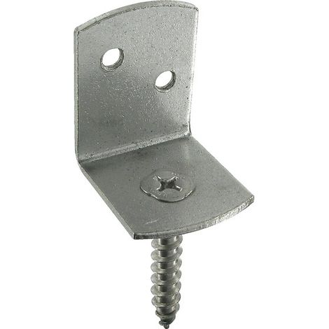 Connecteurs de palissade inox A2, hauteur 38 mm, profondeur 35 mm, blister de 4 pièces - SIMPSON