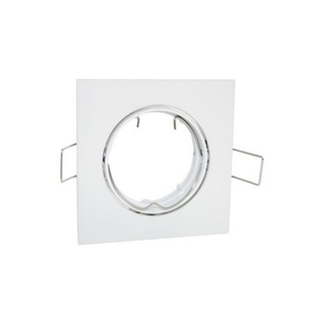 Rund-Drehring Quadratisch Weiß 12.672/bc/z/b