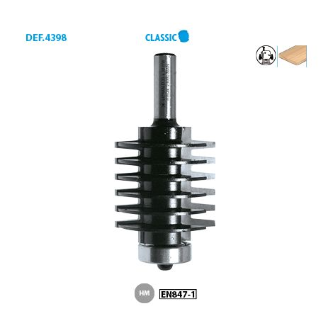 Leman – Mèche à bois pour perceuse D.35 x L.38 mm – Queue 8 mm – Pour assemblages précis dans bois dur et tendre – Compatible défonceuses standards (1/5)