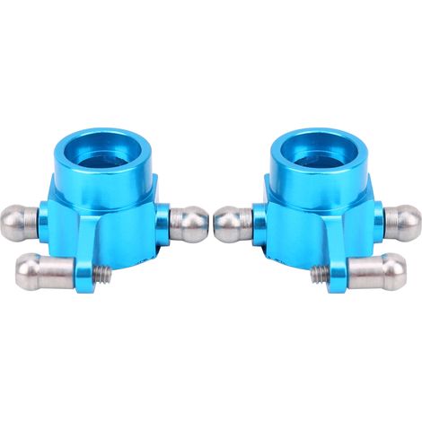2 Pièces Tasse de Direction Arrière en Métal pour Voiture Télécommandée RC 1/28, Accessoires d'Amélioration (1/5)