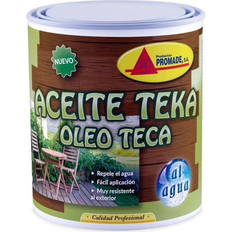 Aceite teca protector al agua 750 ml inc. atka106 promade
