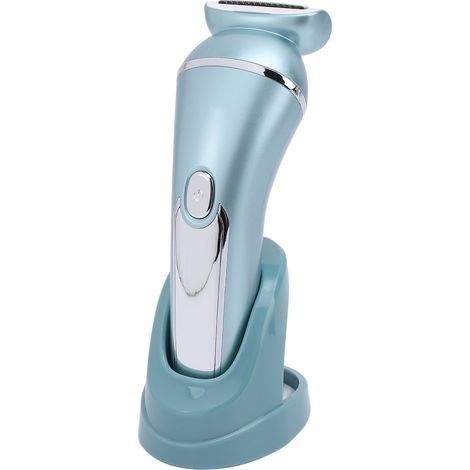 Tondeuse électrique multifonctionnelle 3 en 1 pour femme, résistante à l'eau, avec base de rangement pour l'épilation du corps entier. (1/5)