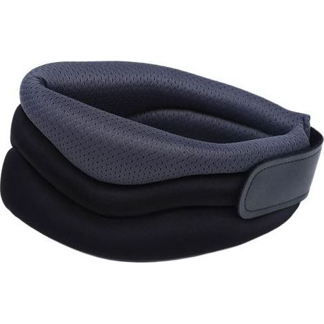 Orthèse cervicale de protection et de correction de posture pour le cou, soutien et soulagement des douleurs cervicales, grise, taille unique. (1/5)