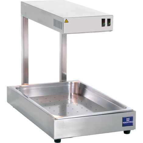 Chauffe-frites de table, GN 1/1 325x570x480 mm - VIRTUS
