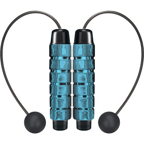 Corde à sauter sans fil - Corde pour MBF, Boxe - Corde à sauter d'intérieur sans fil pour hommes, femmes et enfants (1/5)