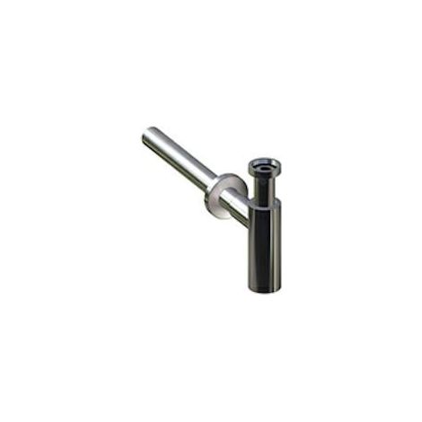 LAUFEN Siphon, DN32, chromé, avec tube découlement rallongé,