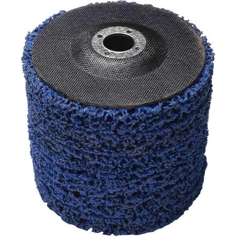 6 Disques à ébarber pour Meuleuse Angulaire 100mm, Brosse Abrasive pour Bois et Métal (1/5)