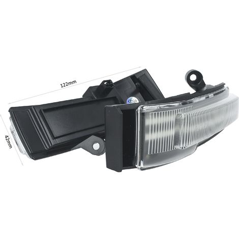 Kit Freccia Led Specchietto Retrovisore Dinamico Sequenziale Ford F150 Dopo 2015 GL74-13B382-A Lente Trasparente Arancione (1/3)