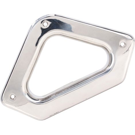 Passe-fil d'étrave triangulaire 40mm en acier inoxydable 316, robuste pour bateau, quincaillerie marine (1/5)