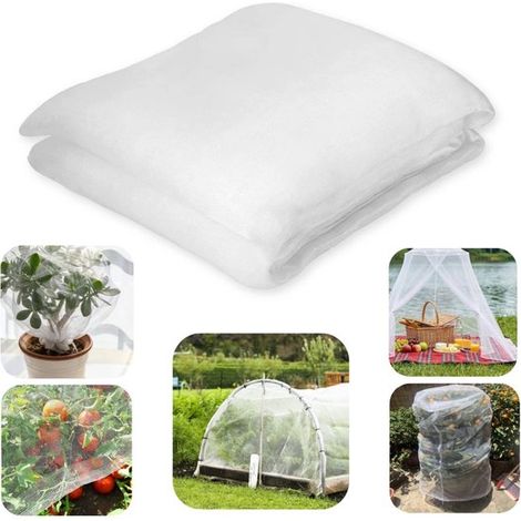 Filet de protection anti-insectes 2 x 5 m - voile de jardin à découper pour fruits (1/5)