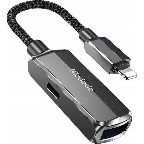 Adattatore Mcdodo Lightning USB 3.0 OTG per la ricarica dell'iPhone (1/5)