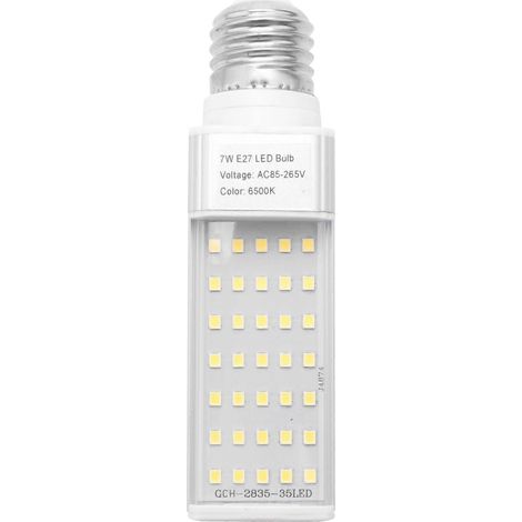 Lampe LED 7W pour aquarium Fishpod White Plant Plant Aquarium, ampoule E27 (1/5)